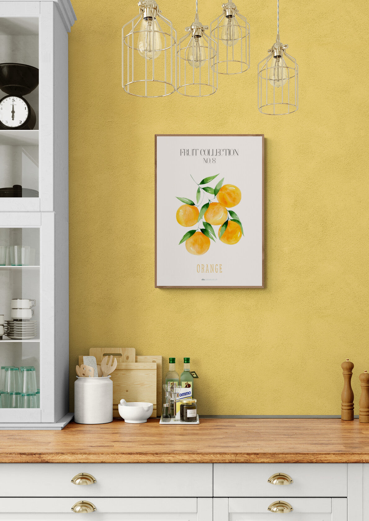 Frugtplakat - Appelsin