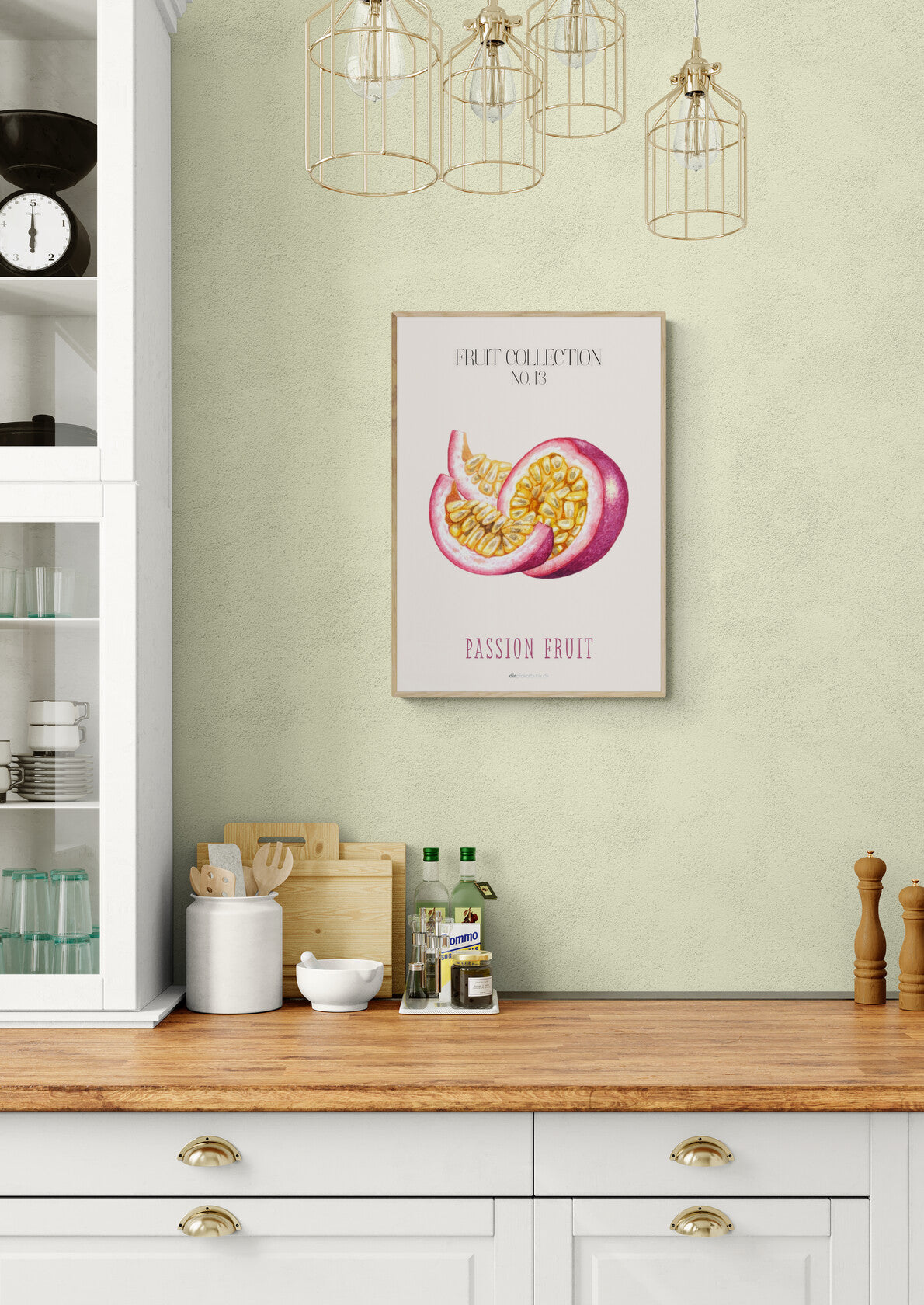 Frugtplakat - Passionsfrugt