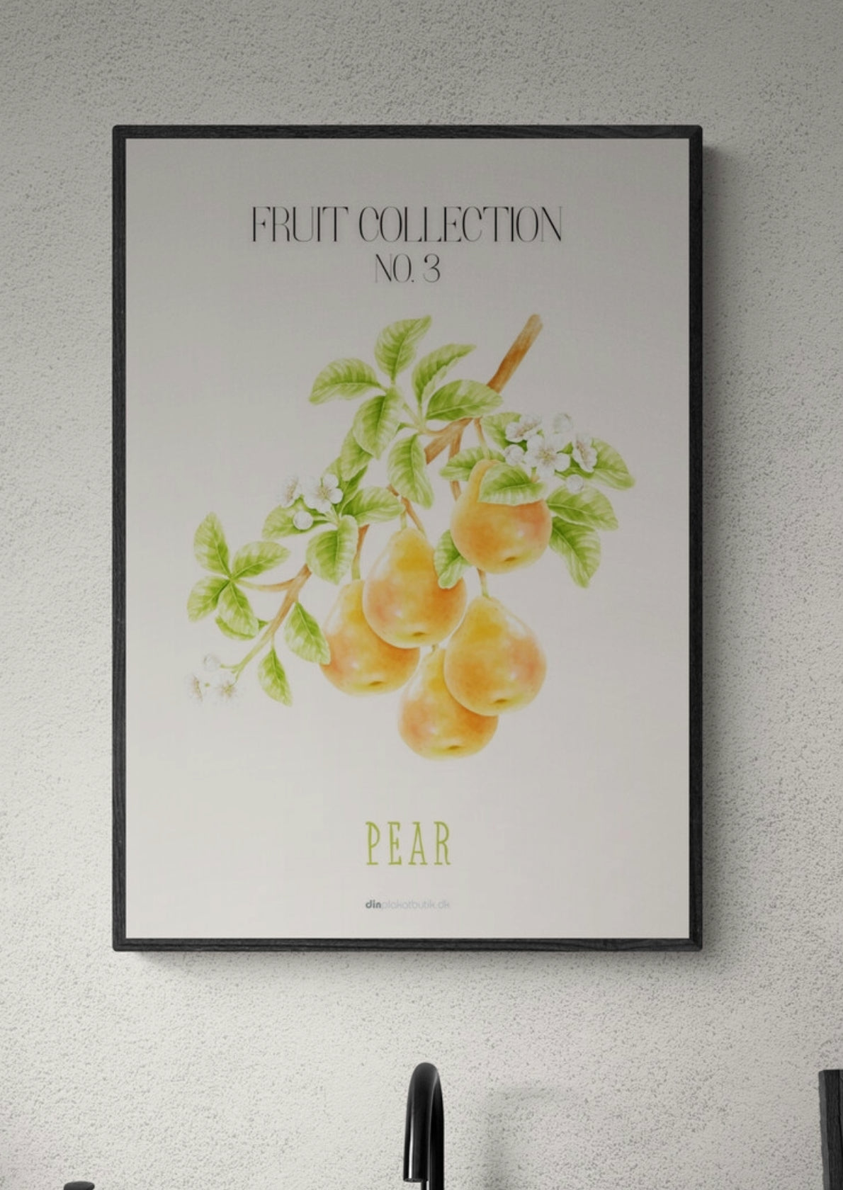Frugtplakat - Pære