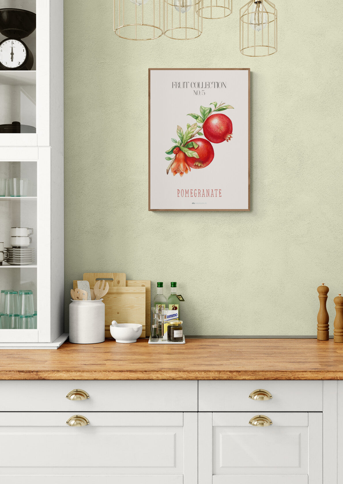 Frugtplakat - Granatæble