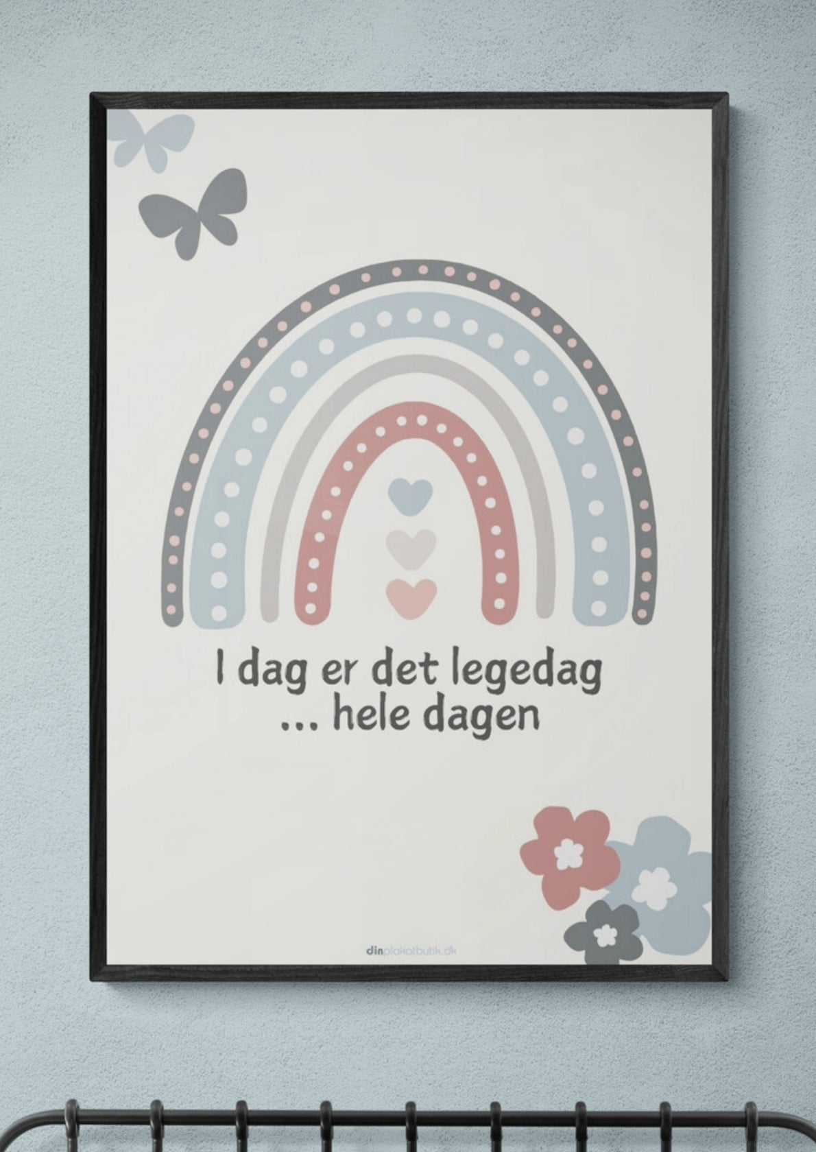Legedag hele dagen - Blå/rød