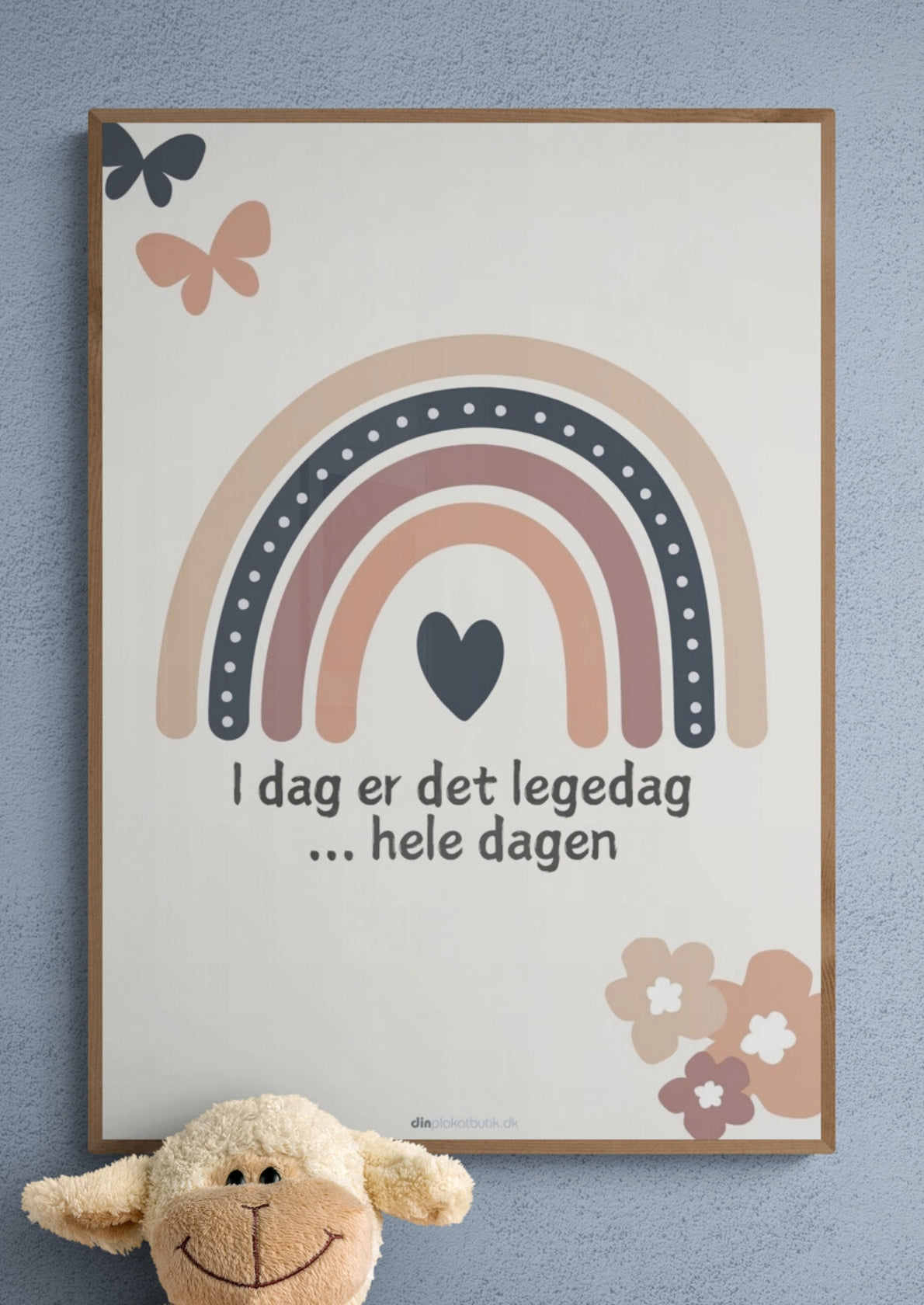 Legedag hele dagen - orange/sort