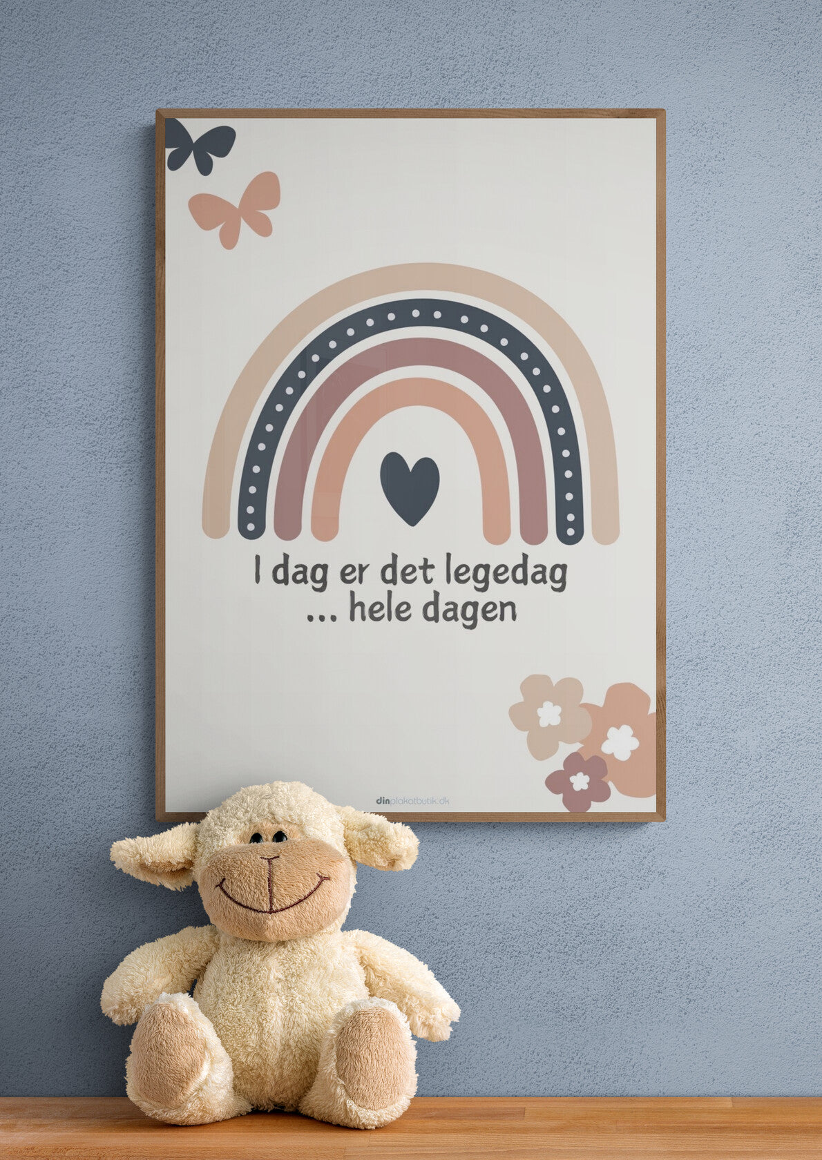 Legedag hele dagen - orange/sort