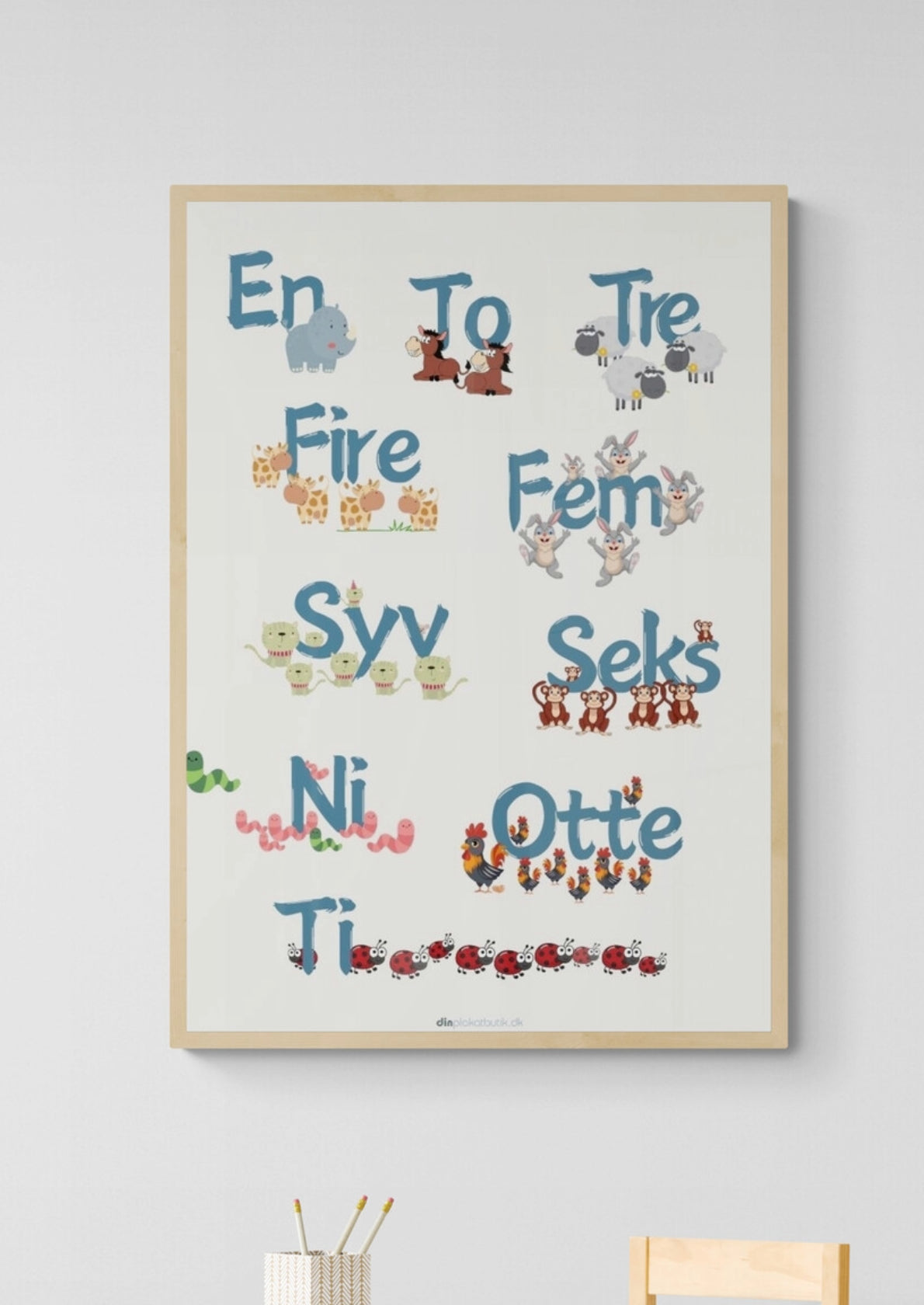 Tæl til 10 på dansk