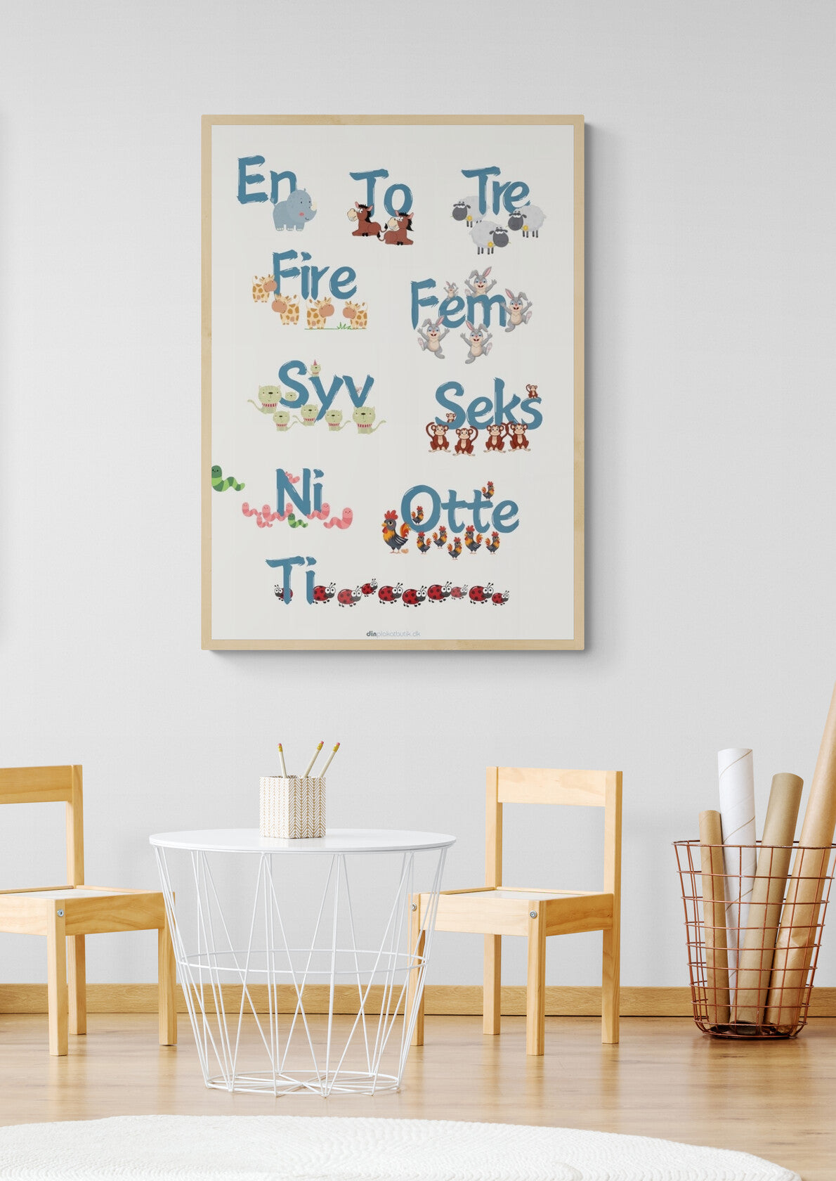 Tæl til 10 på dansk