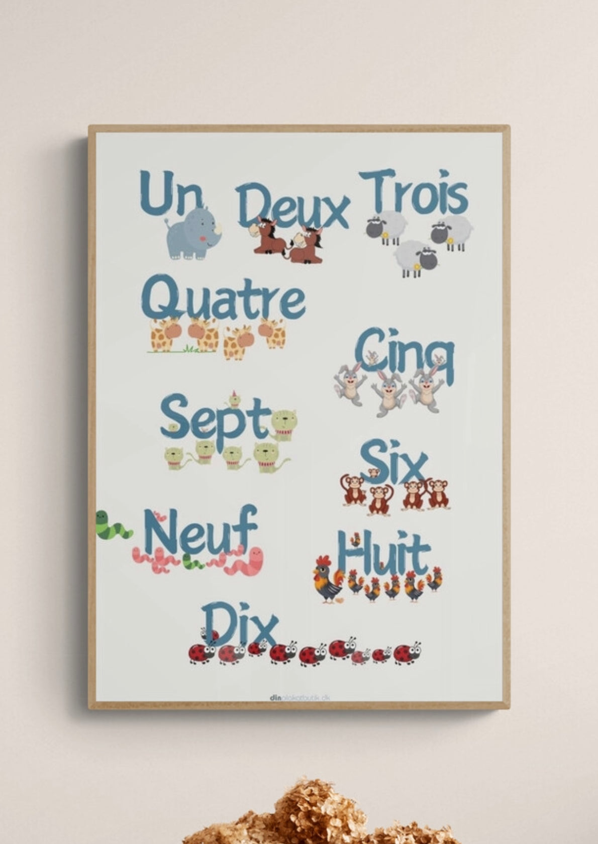 Tæl til 10 på fransk