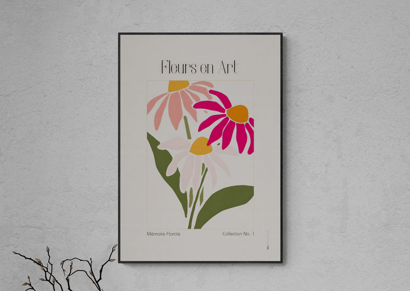 Fleurs en Art