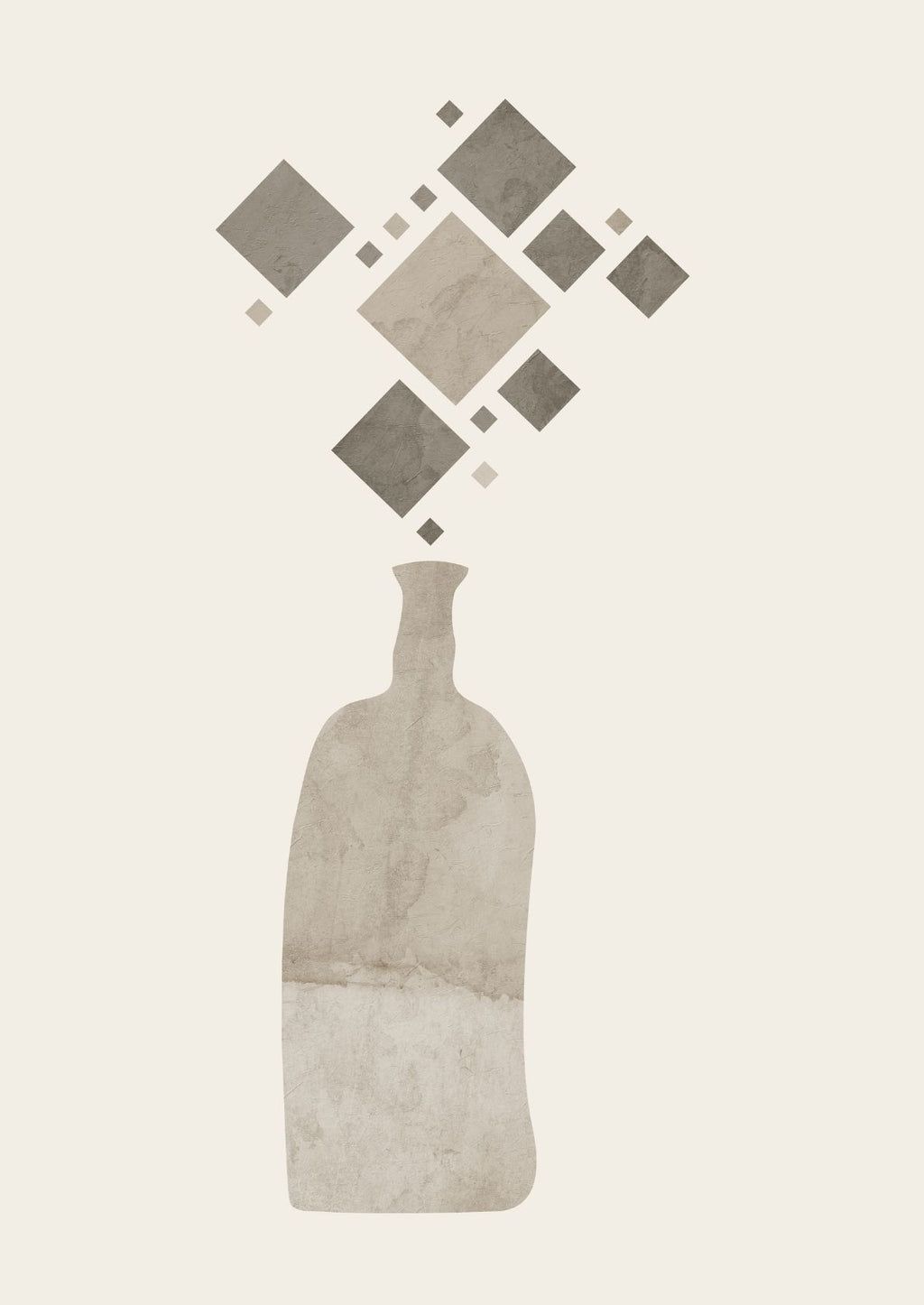 Farverig abstraktion