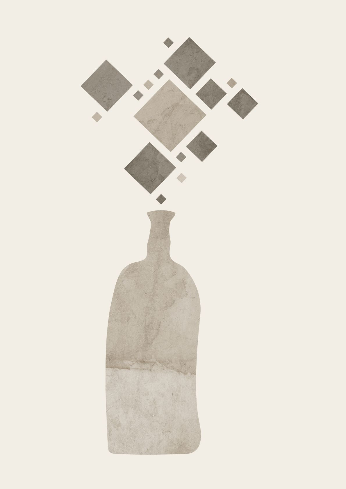 Farverig abstraktion