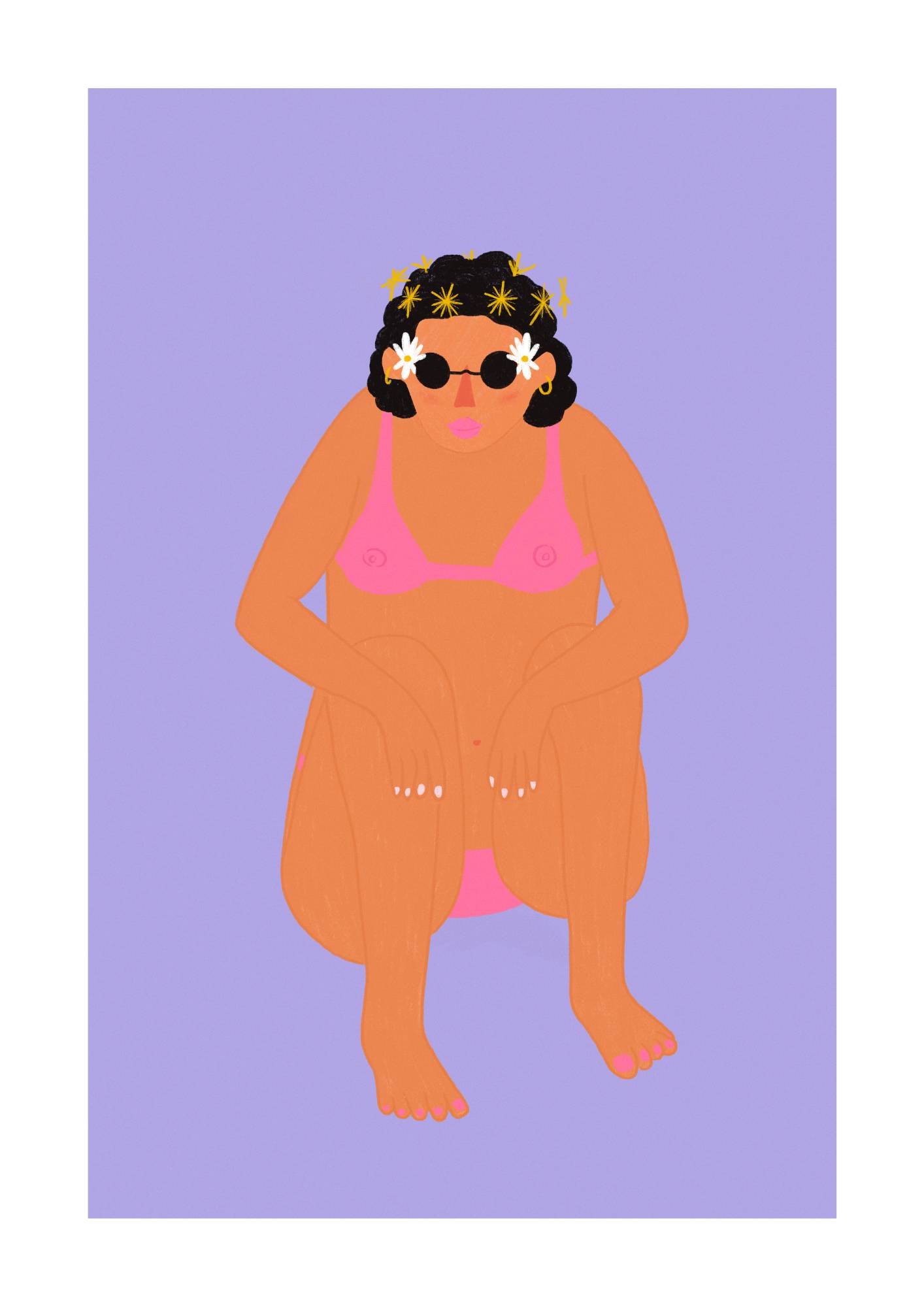 Relaxed in Pink