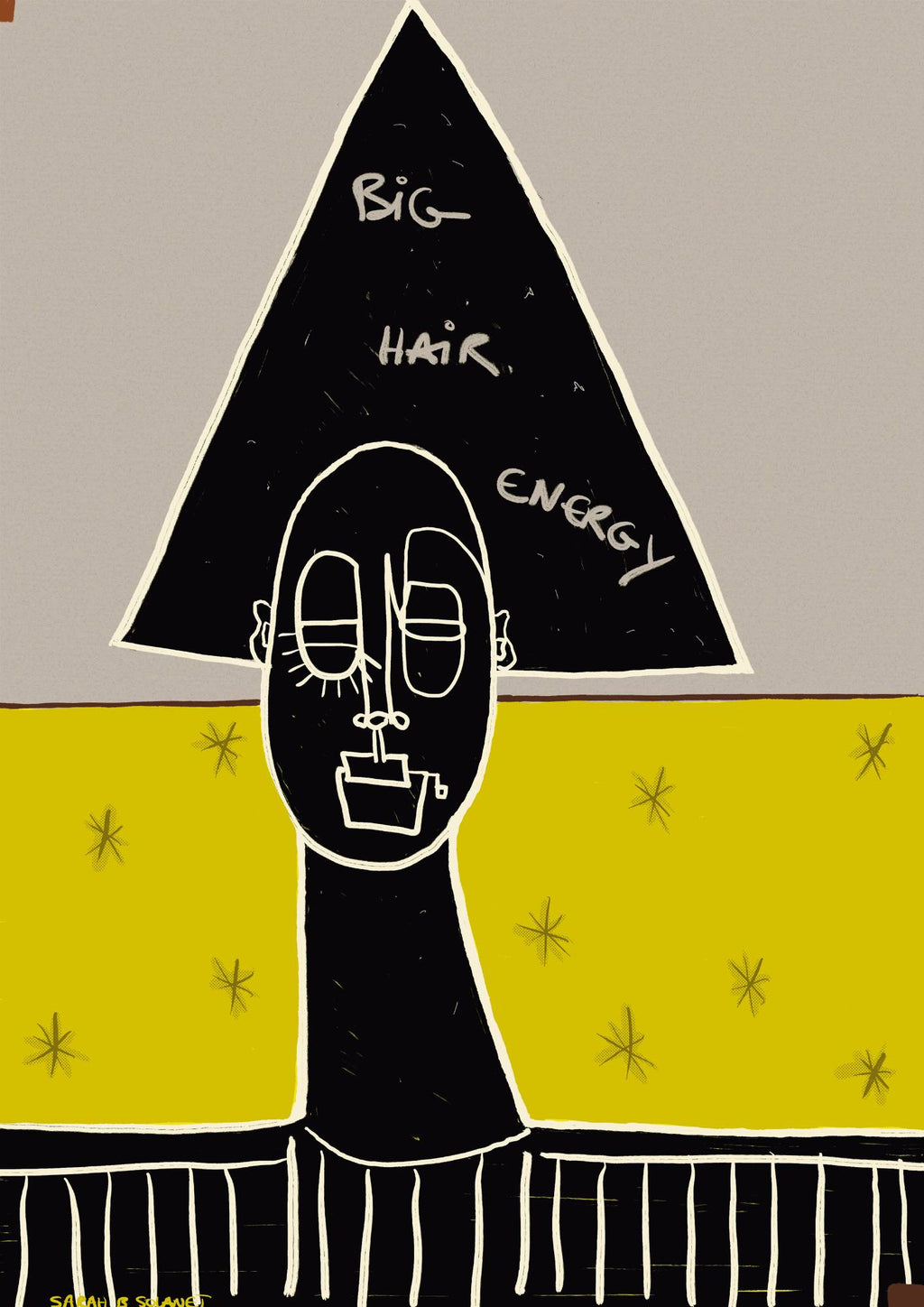 Trekantet Afrostyle