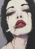 Blodig cigaret
