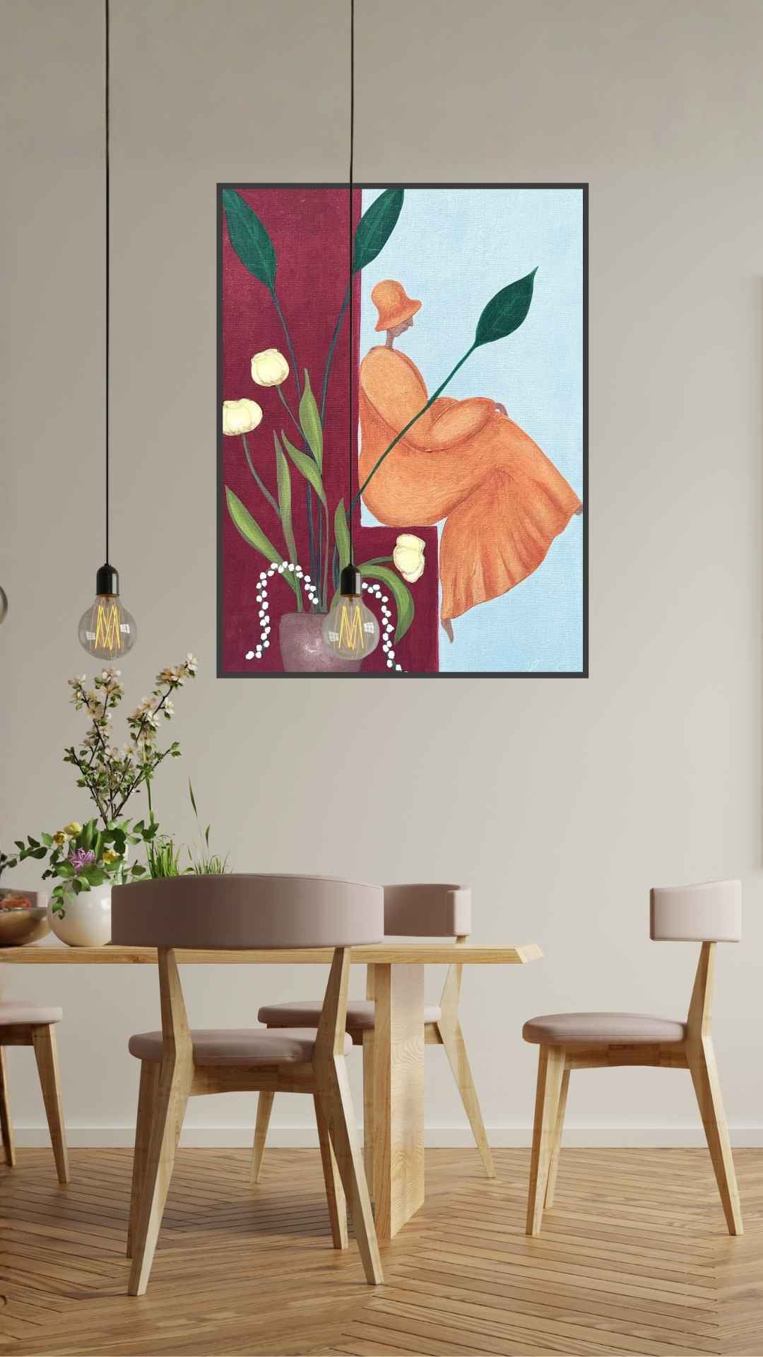 A cozy day among the scent of flowers II