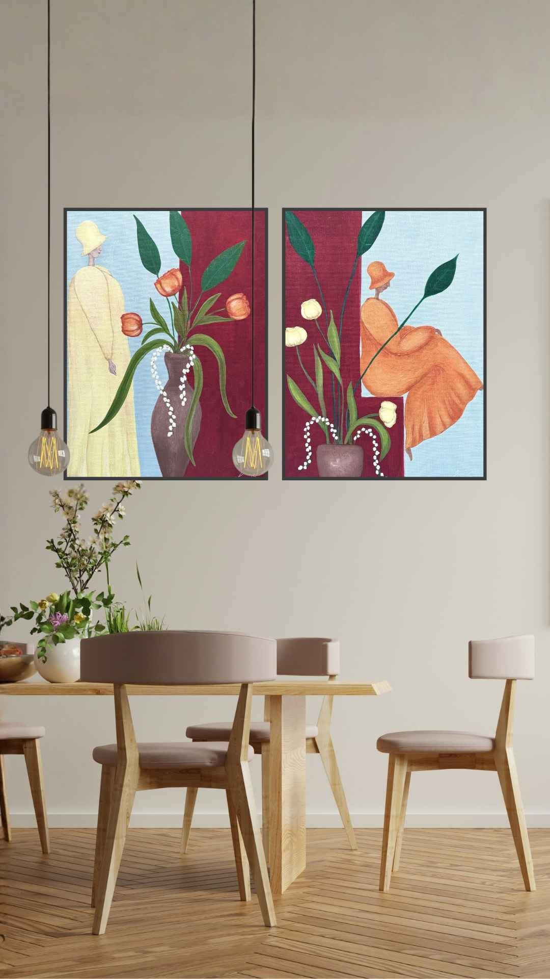 A cozy day among the scent of flowers II