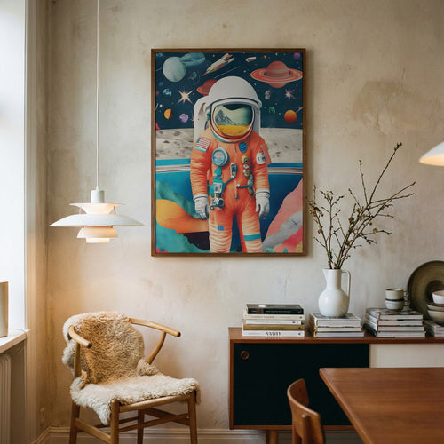 Astronaut i rummet
