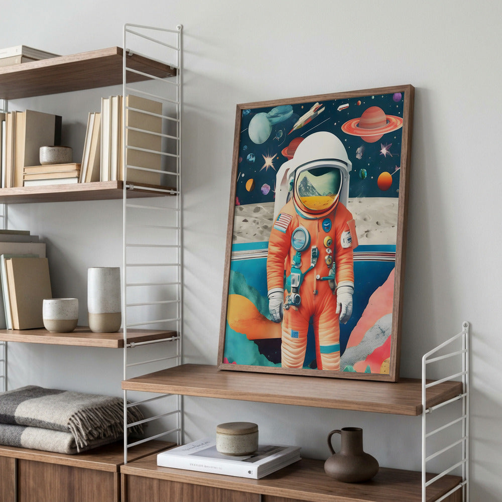 Astronaut i rummet
