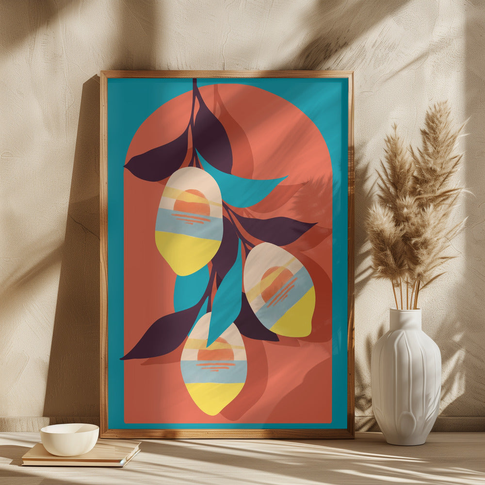 Citrusfrugter Plakat