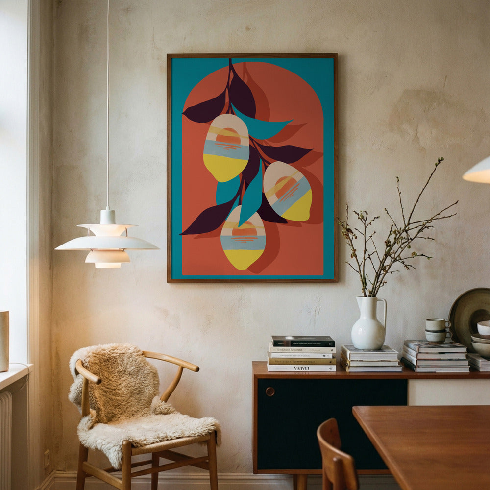 Citrusfrugter Plakat