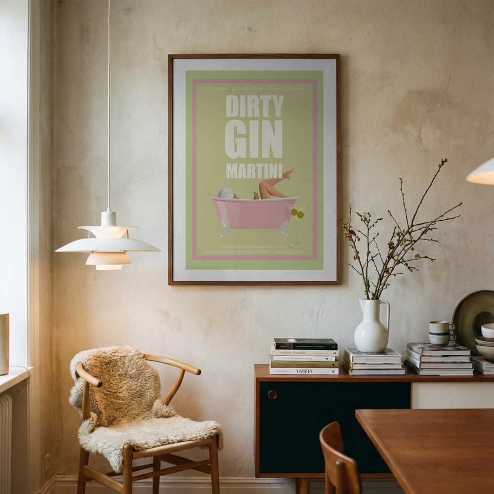 Dirty Gin Martini