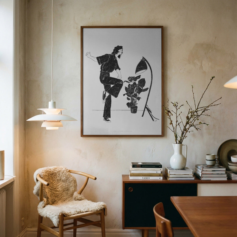 Danser i spotlight