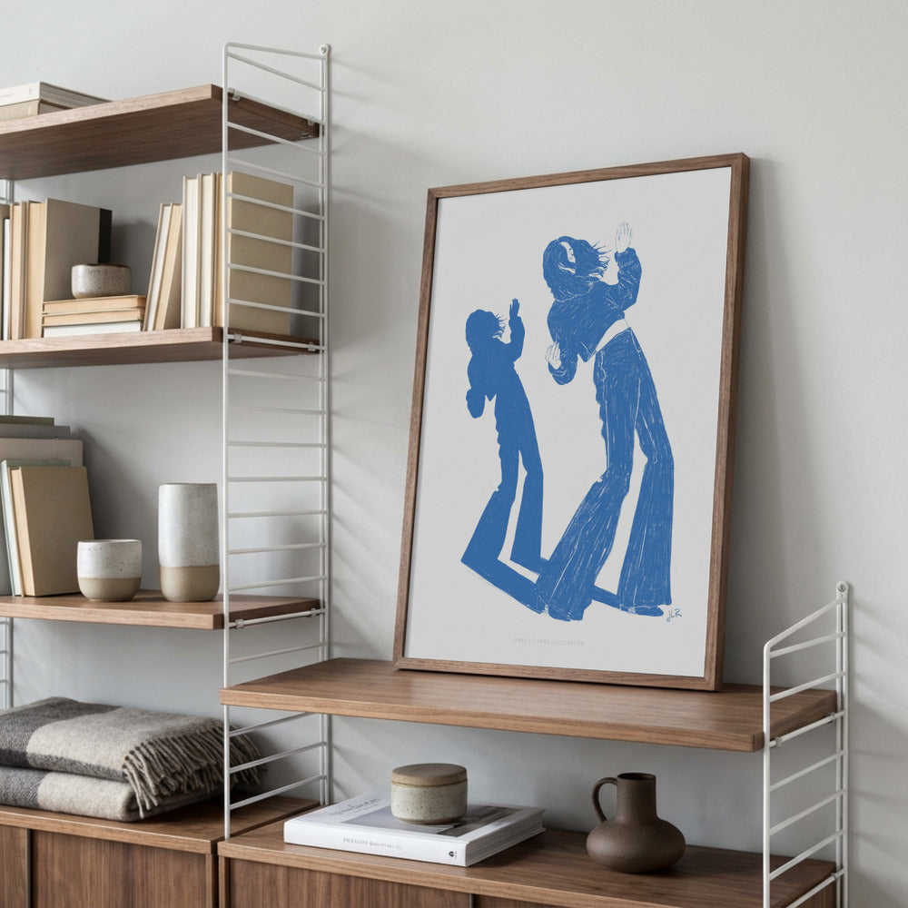Dancing Blue