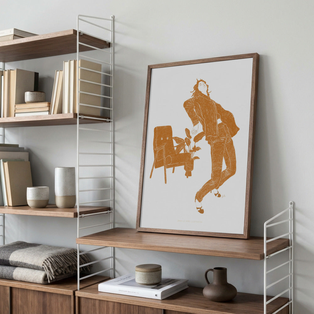Orange stoledanser