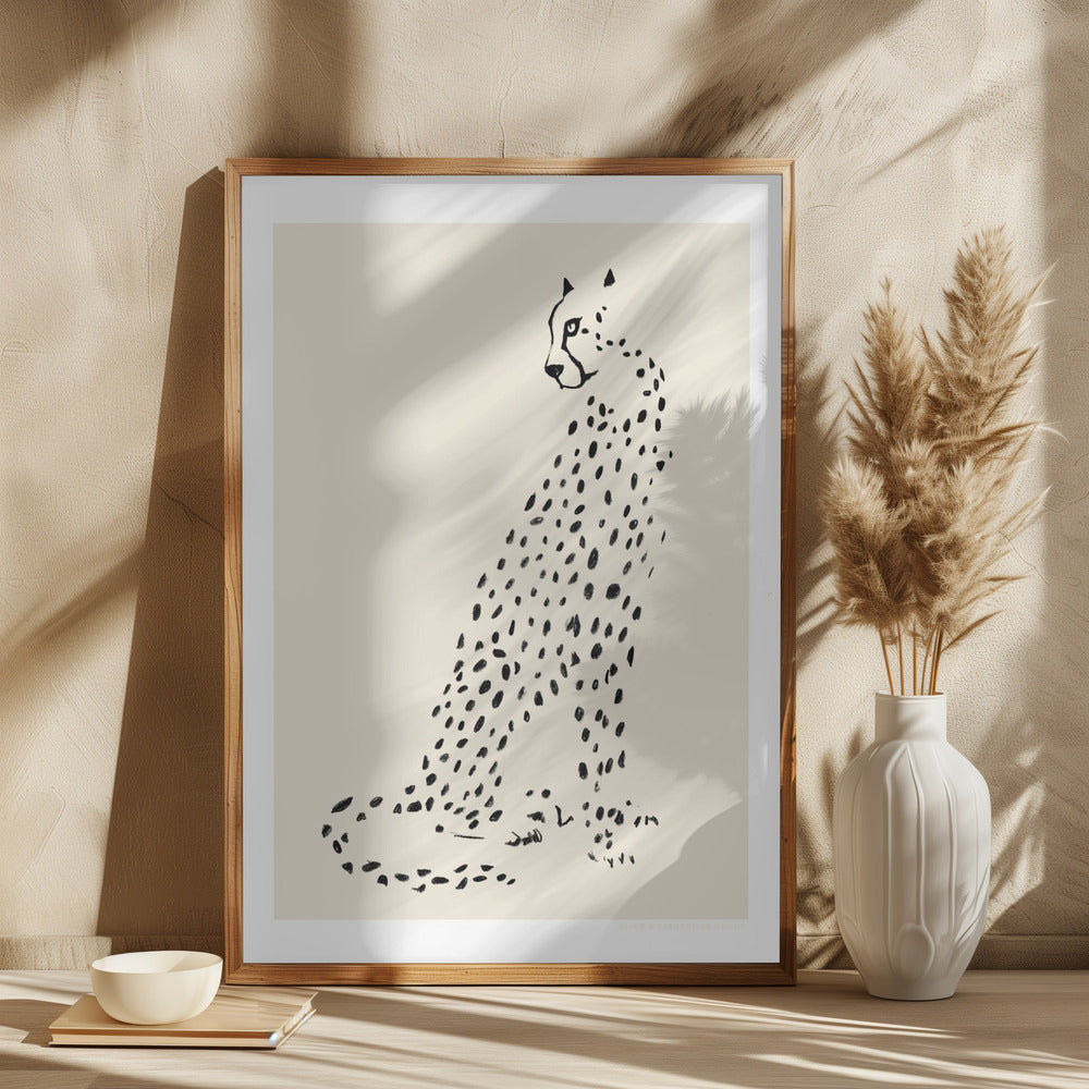 Prikkede gepard