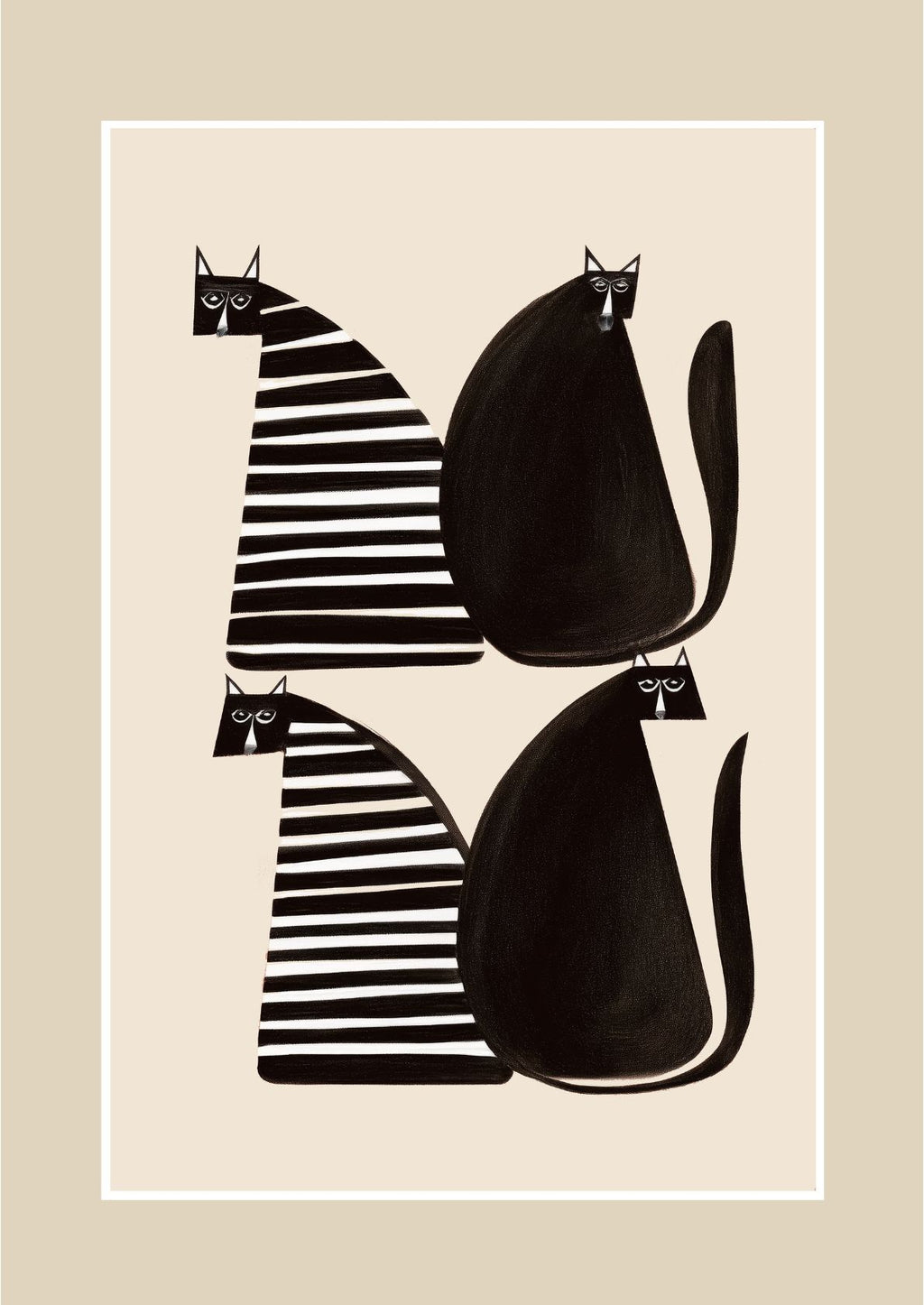 De sorte katte