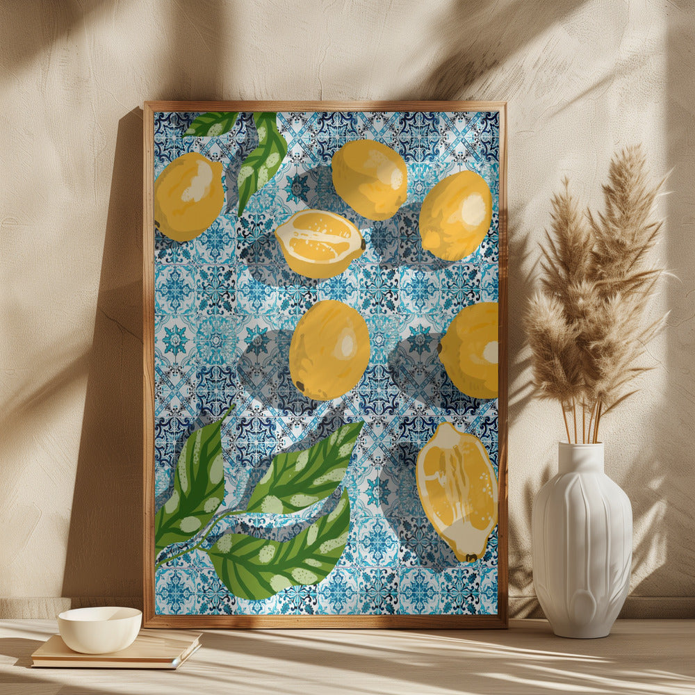 Citrusfrugter Motiv