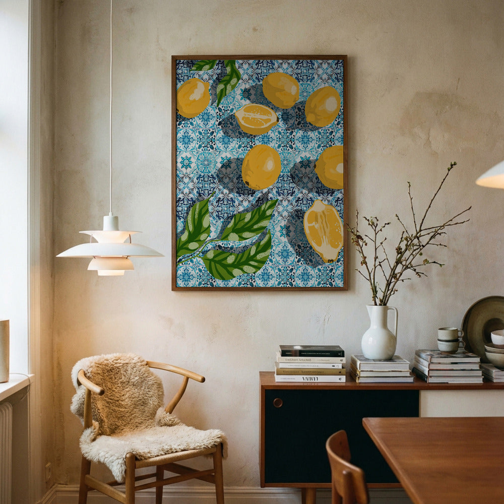 Citrusfrugter Motiv