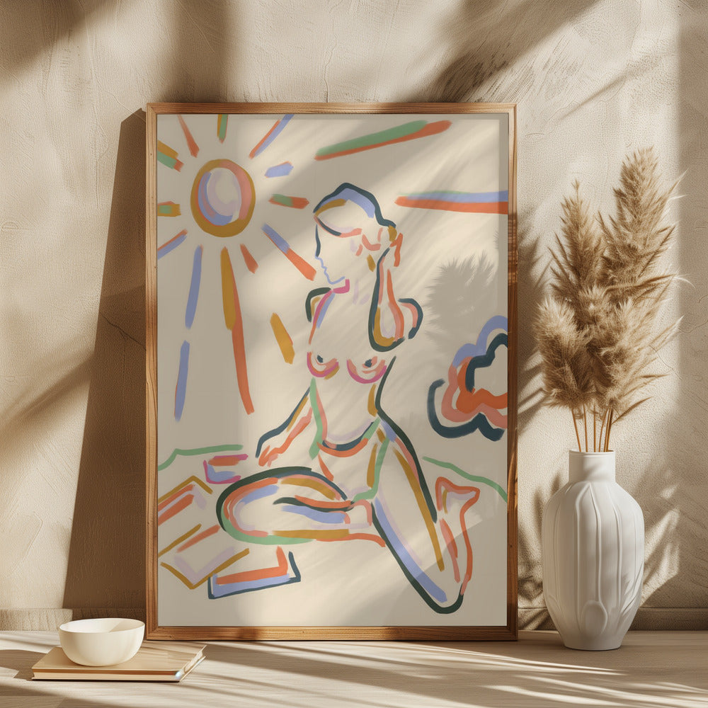 Sommersol og Model