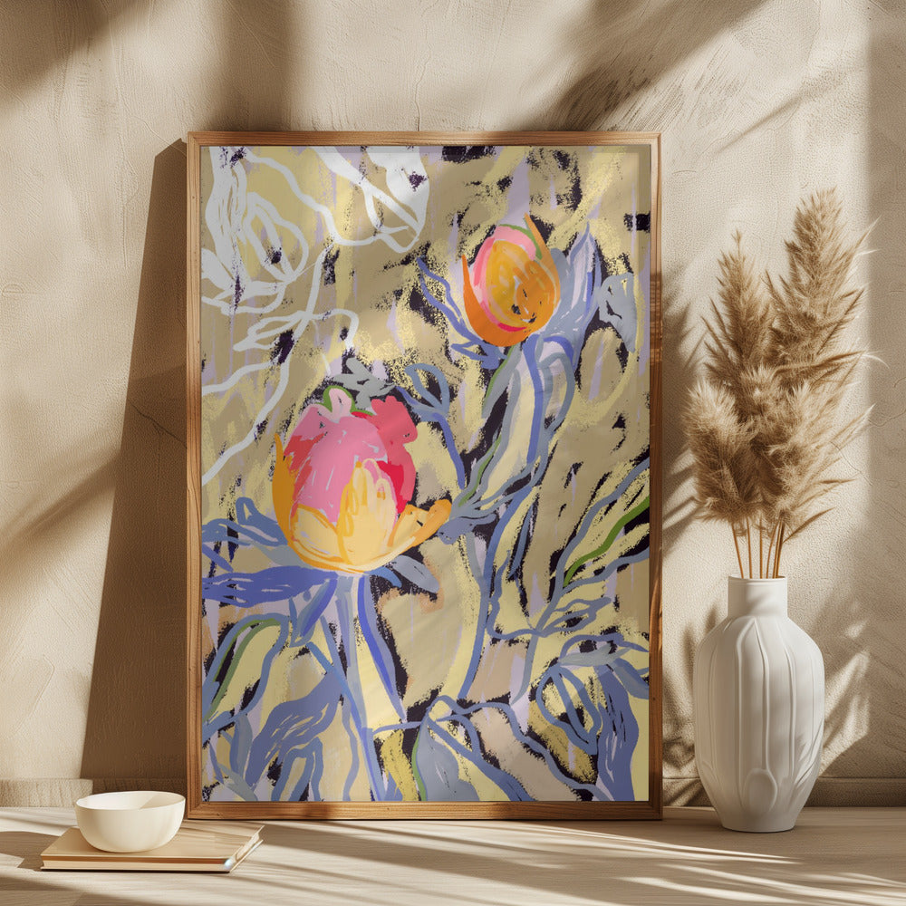 Blomsterplakat