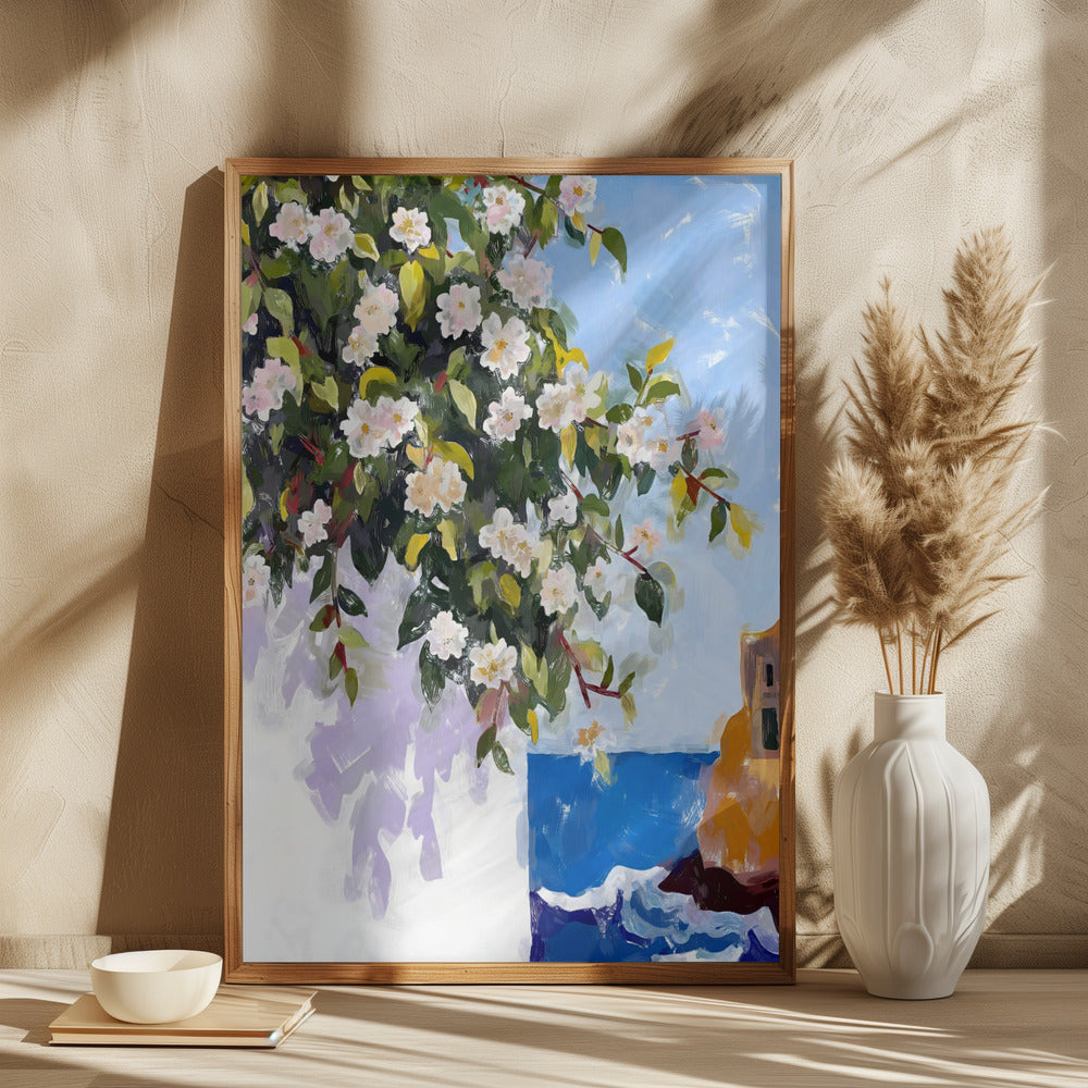 Blomster ved havet
