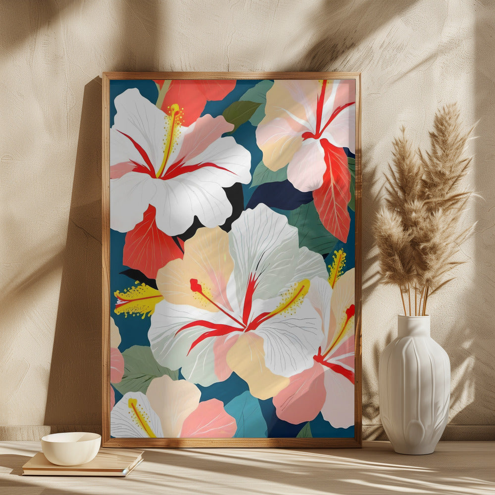 Hibiscus Blomster