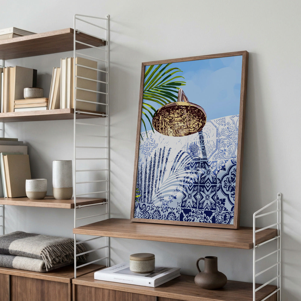 Palme og fliser