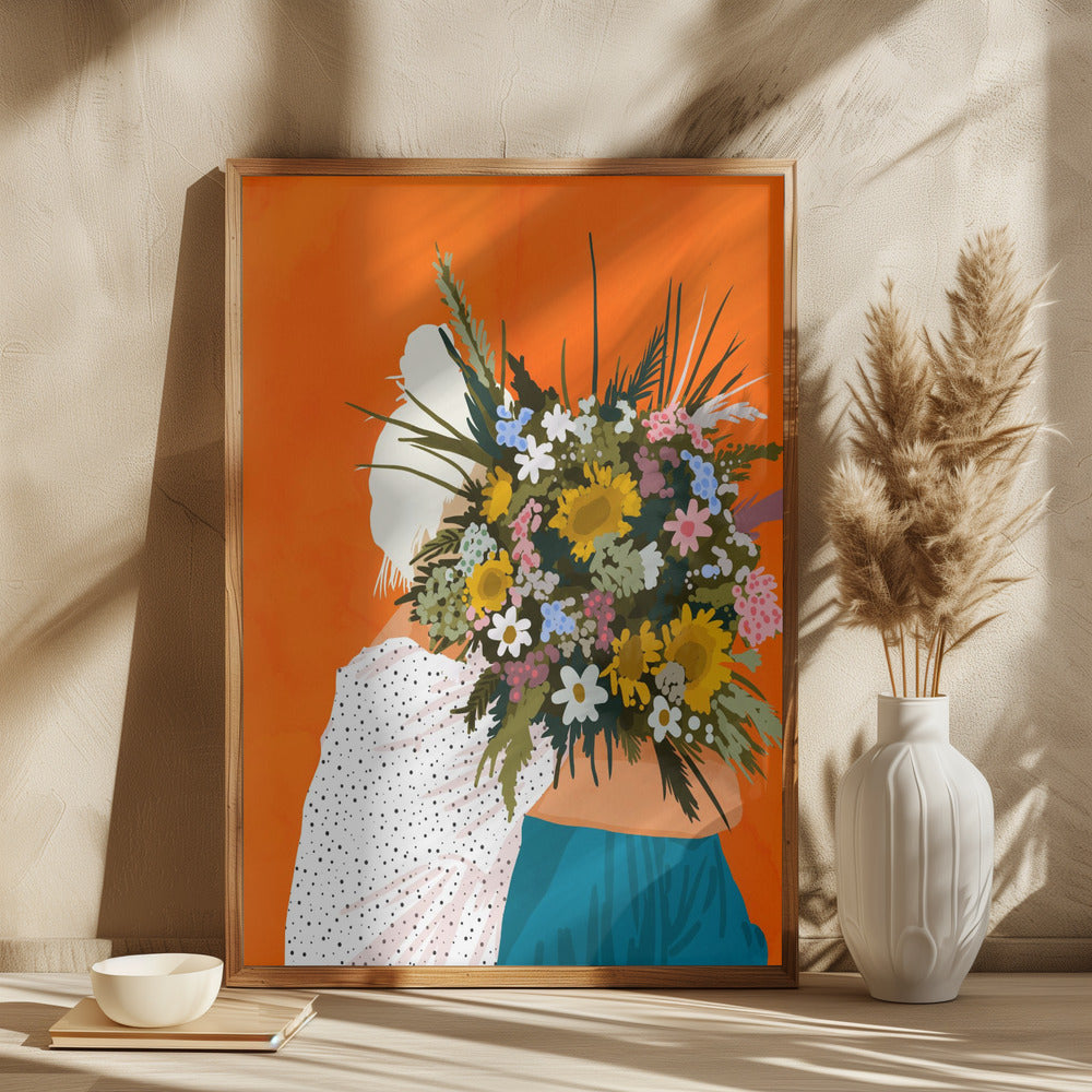 Blomsterbukket Kram