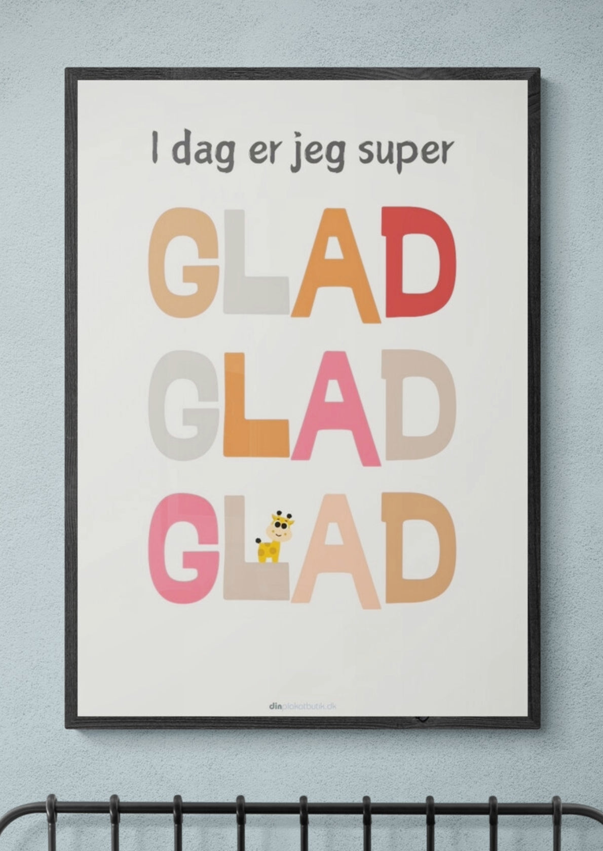 Super Glad Dag Plakat