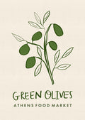 Grønne Oliven