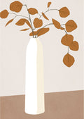 Vase med blade