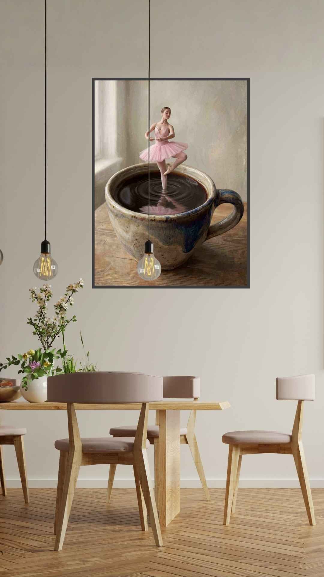 Ballet i kaffekop