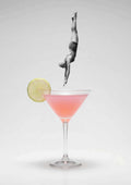 Dykker i cocktail