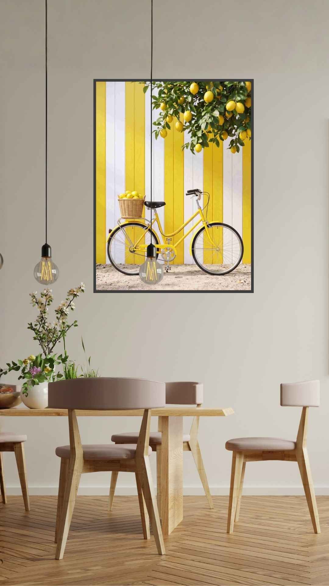 Cykel med citroner