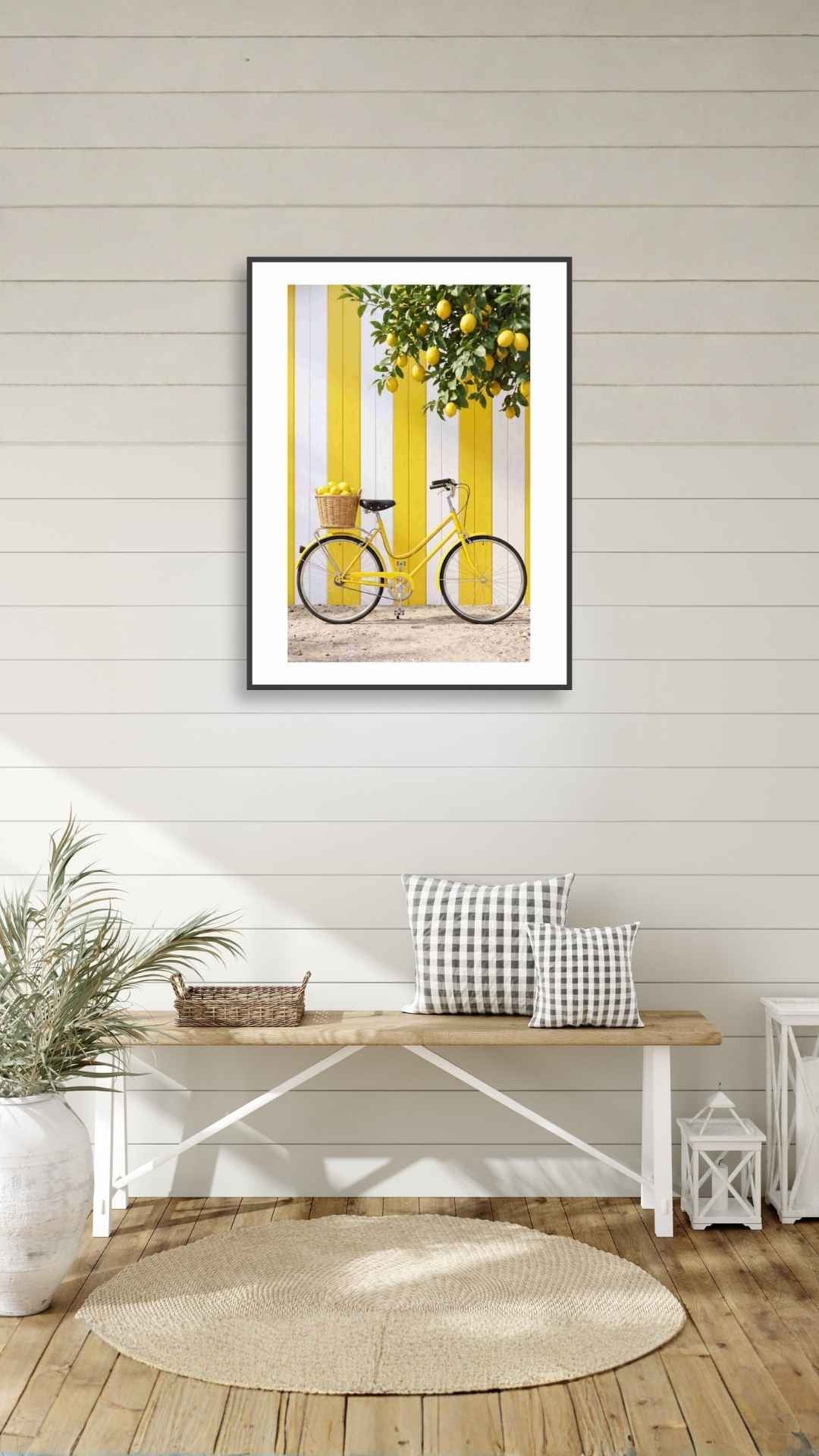 Cykel med citroner