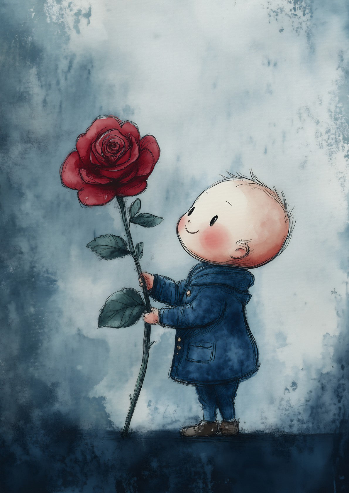 Drengen og rosen