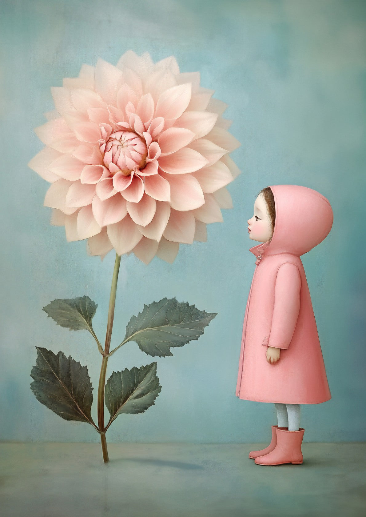 The Girl and the Dahlia