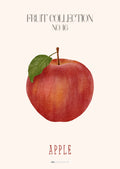 Frugtplakat - Æblet
