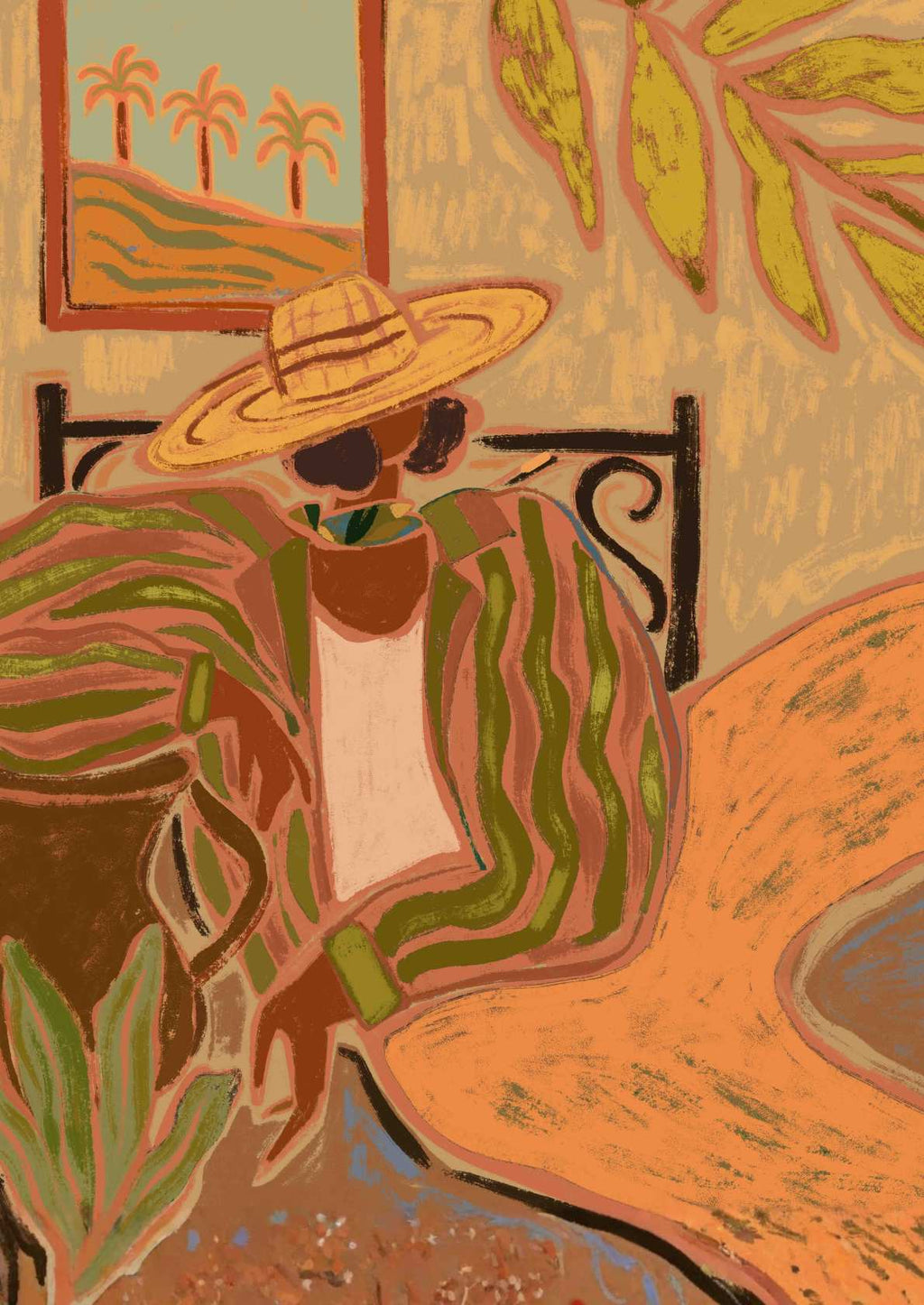 Person med Hat