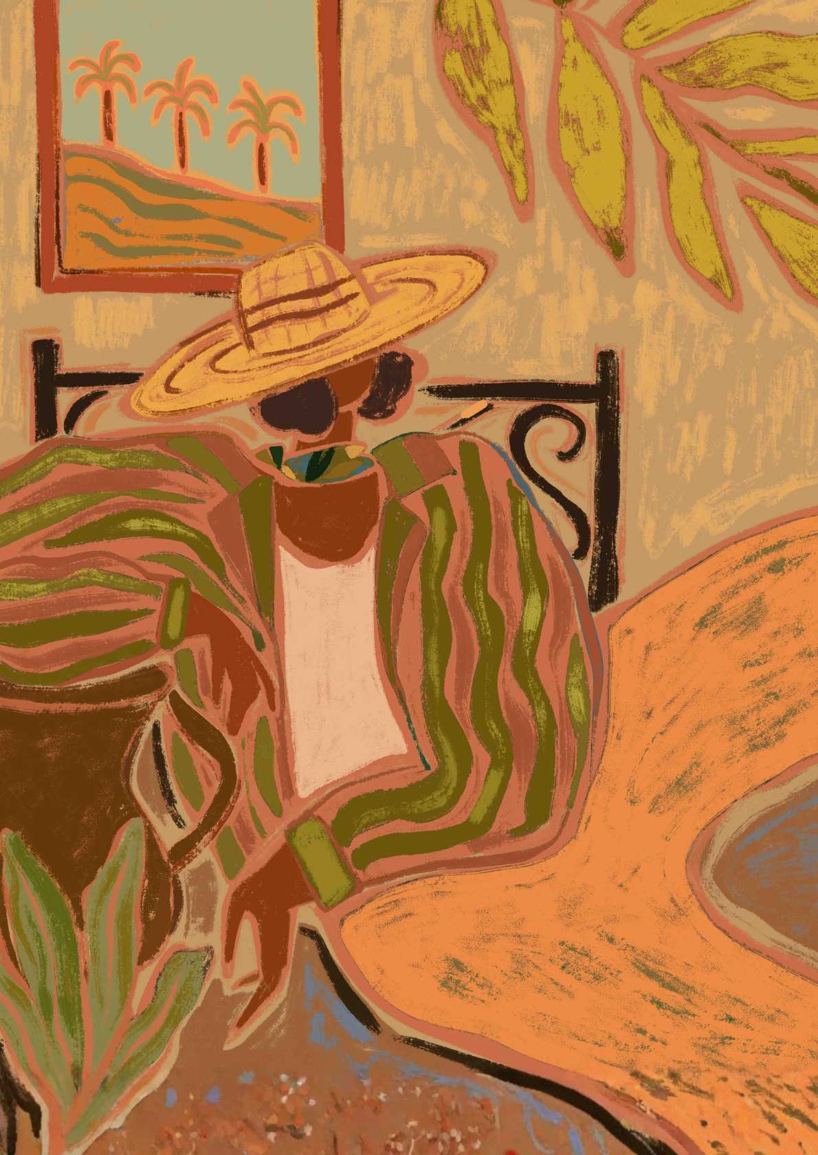 Person med Hat