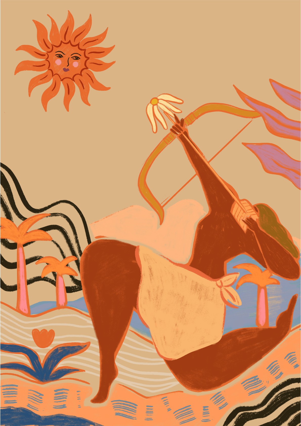 Sunlit Archer's Dance