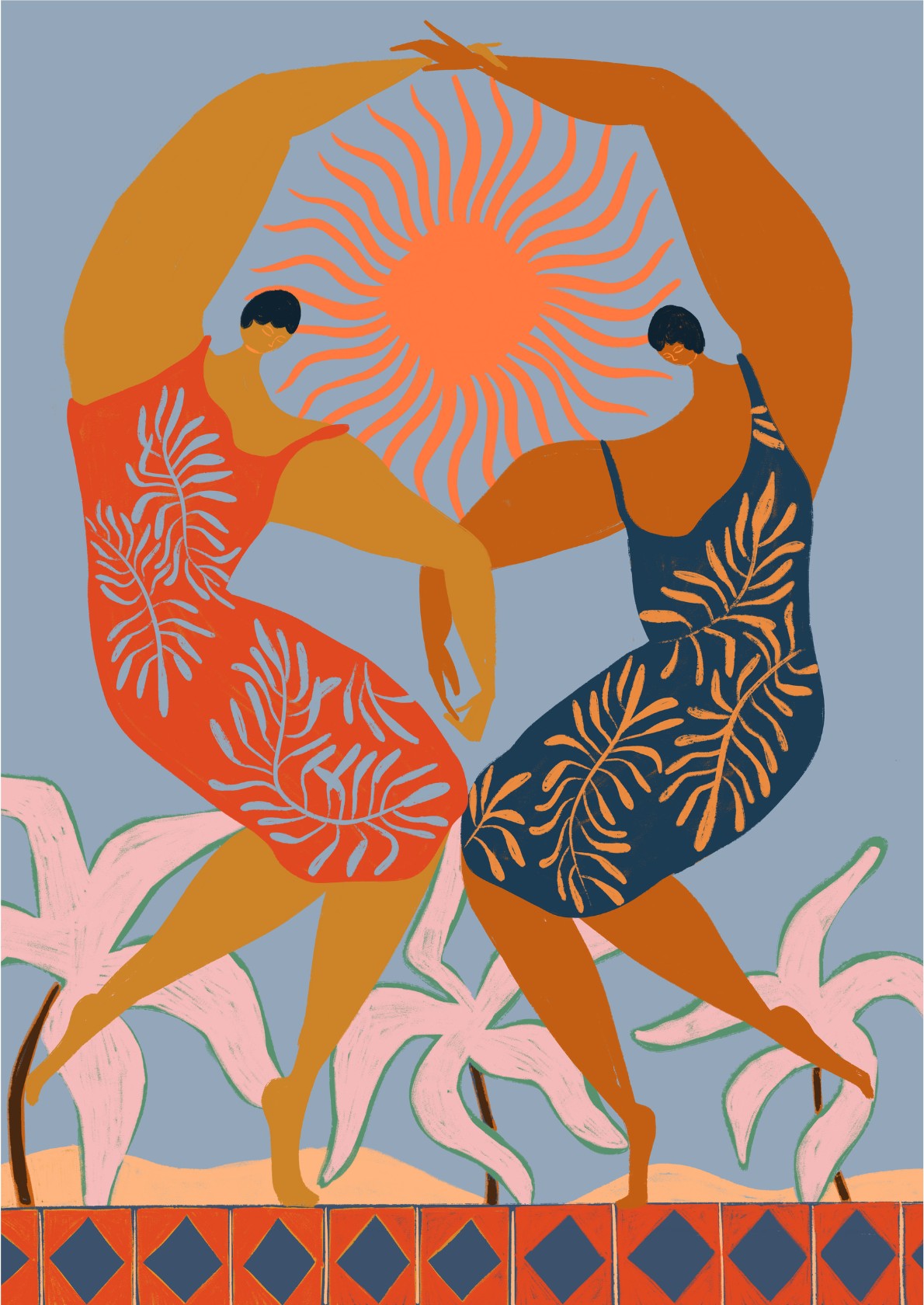 Sunlit Dance Duo